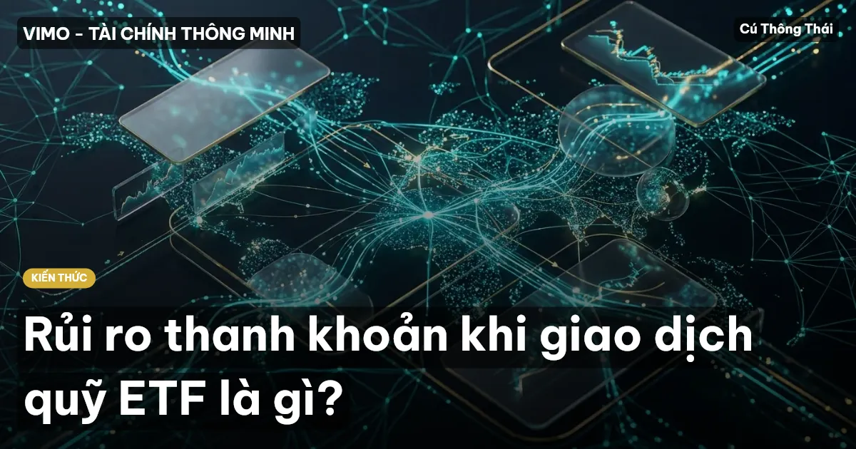 Rủi ro thanh khoản khi giao dịch quỹ ETF là gì?