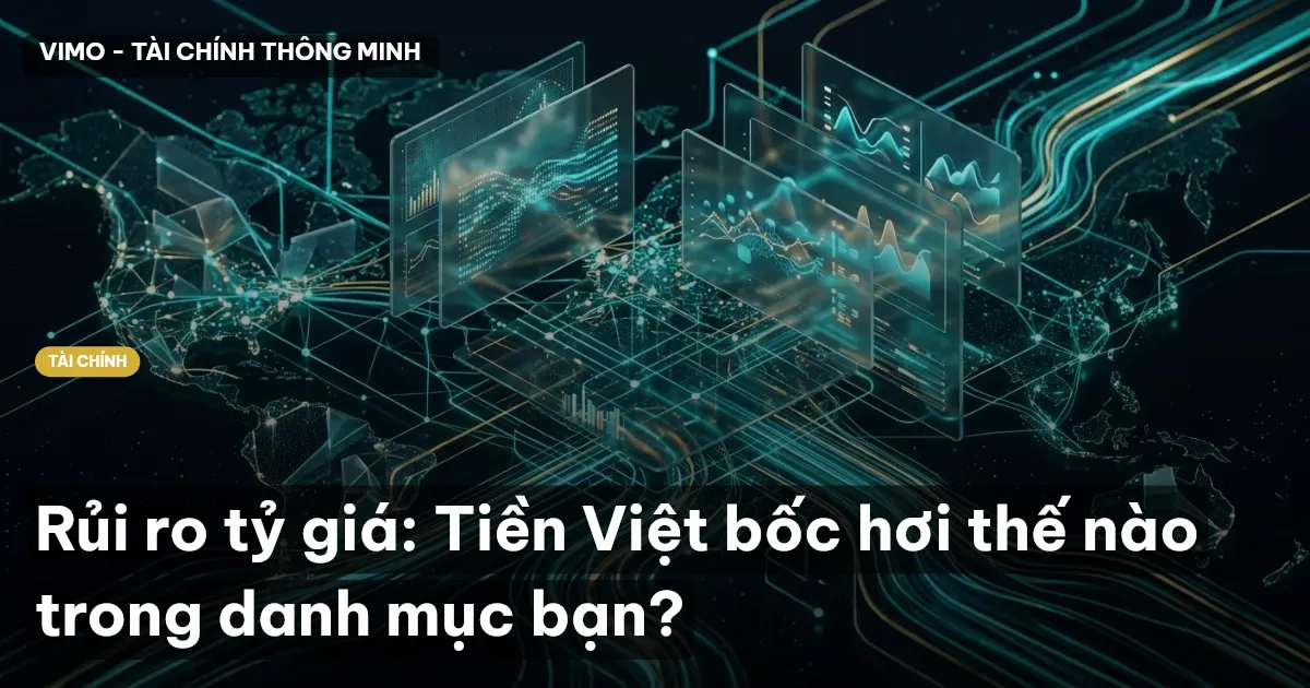 Rủi ro tỷ giá: Tiền Việt bốc hơi thế nào trong danh mục bạn?