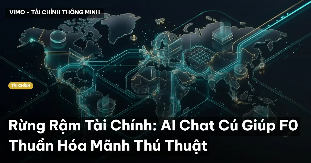 Rừng Rậm Tài Chính: AI Chat Cú Giúp F0 Thuần Hóa Mãnh Thú Thuật