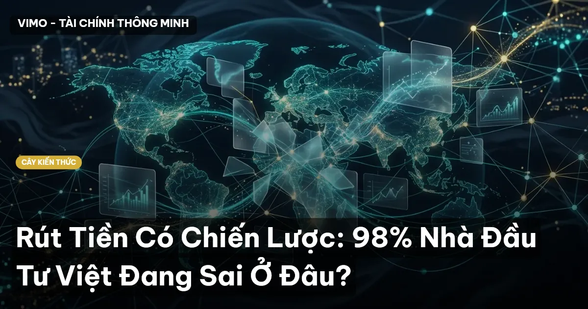 Rút Tiền Có Chiến Lược: 98% Nhà Đầu Tư Việt Đang Sai Ở Đâu?