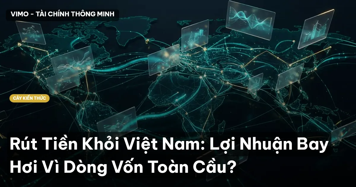 Rút Tiền Khỏi Việt Nam: Lợi Nhuận Bay Hơi Vì Dòng Vốn Toàn Cầu?