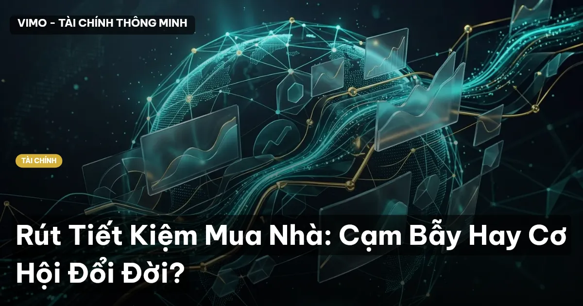 Rút Tiết Kiệm Mua Nhà: Cạm Bẫy Hay Cơ Hội Đổi Đời?
