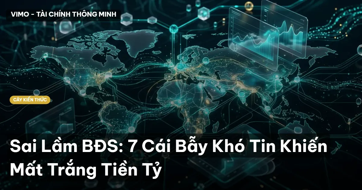 Sai Lầm BĐS: 7 Cái Bẫy Khó Tin Khiến Mất Trắng Tiền Tỷ