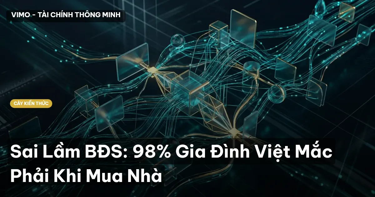 Sai Lầm BĐS: 98% Gia Đình Việt Mắc Phải Khi Mua Nhà