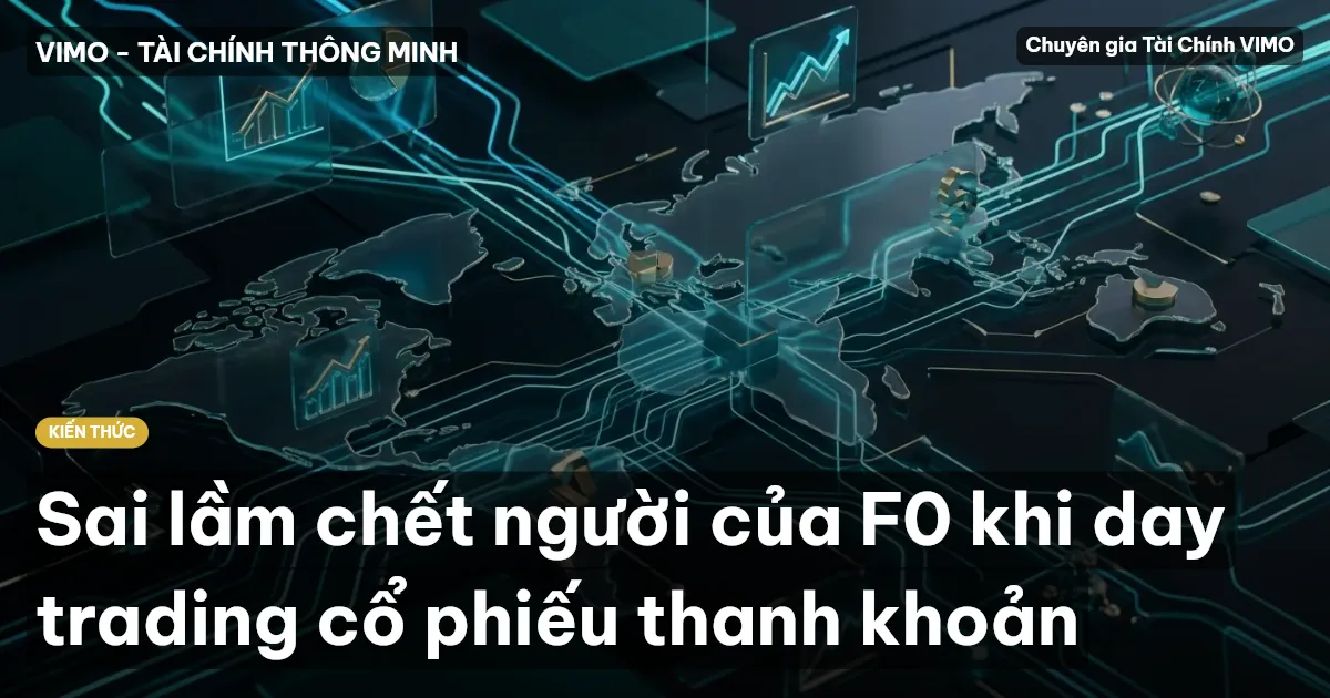 Sai lầm chết người của F0 khi day trading cổ phiếu thanh khoản