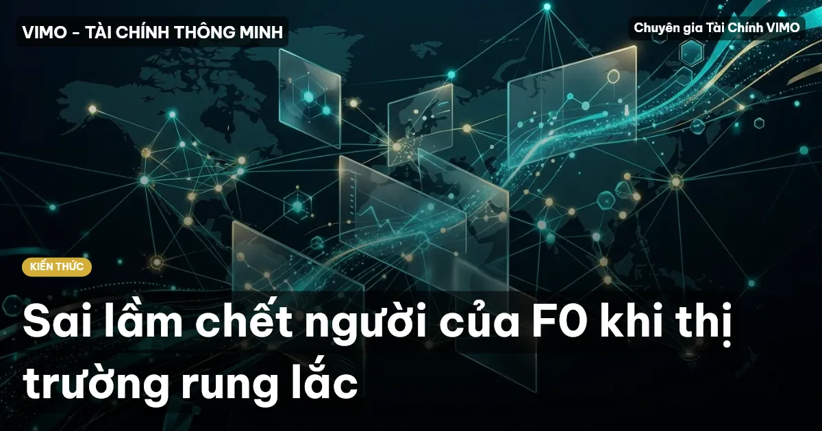Sai lầm chết người của F0 khi thị trường rung lắc