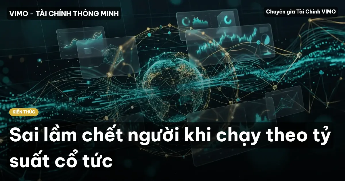 Sai lầm chết người khi chạy theo tỷ suất cổ tức