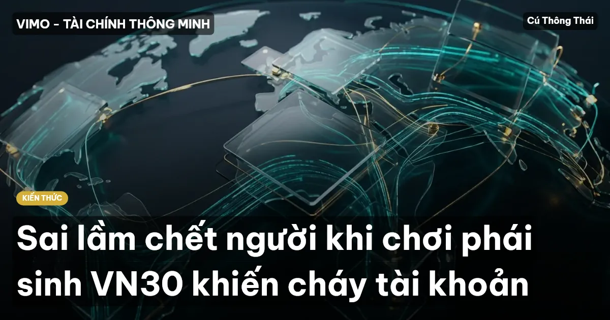 Sai lầm chết người khi chơi phái sinh VN30 khiến cháy tài khoản