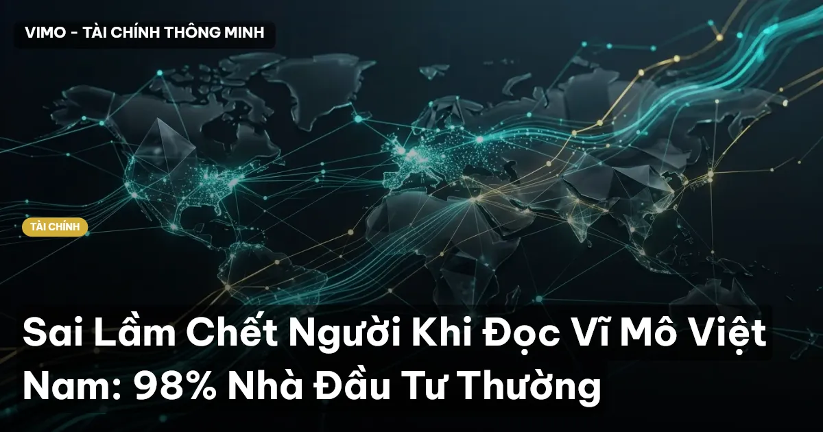 Sai Lầm Chết Người Khi Đọc Vĩ Mô Việt Nam: 98% Nhà Đầu Tư Thường