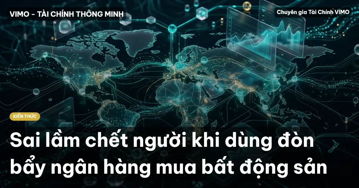 Sai lầm chết người khi dùng đòn bẩy ngân hàng mua bất động sản