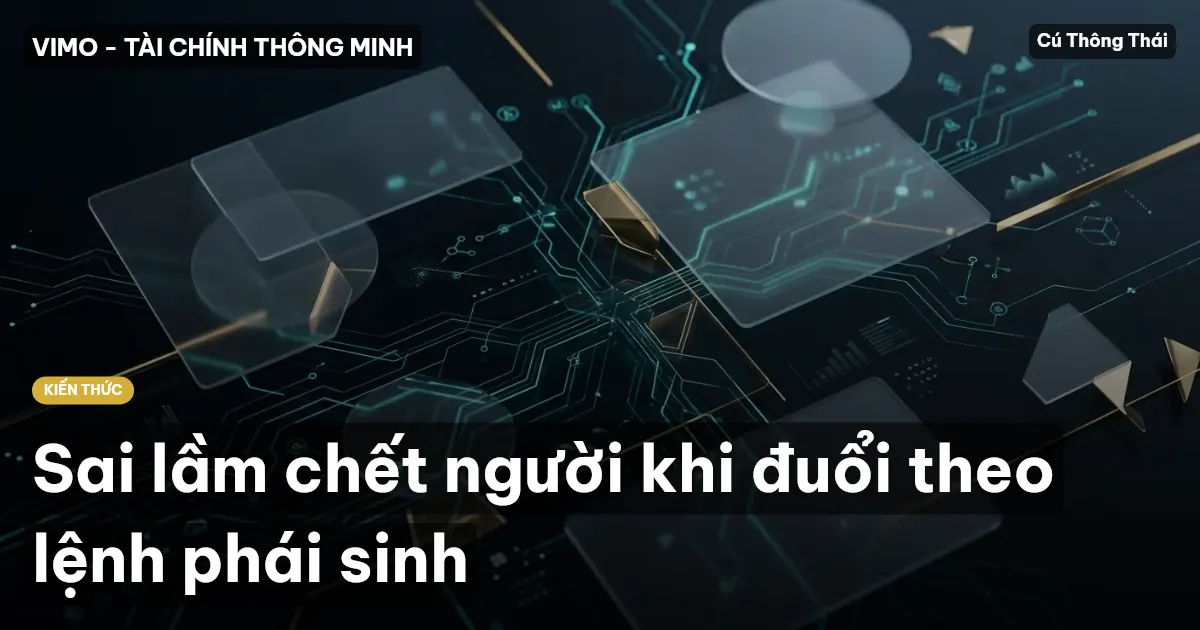 Sai lầm chết người khi đuổi theo lệnh phái sinh