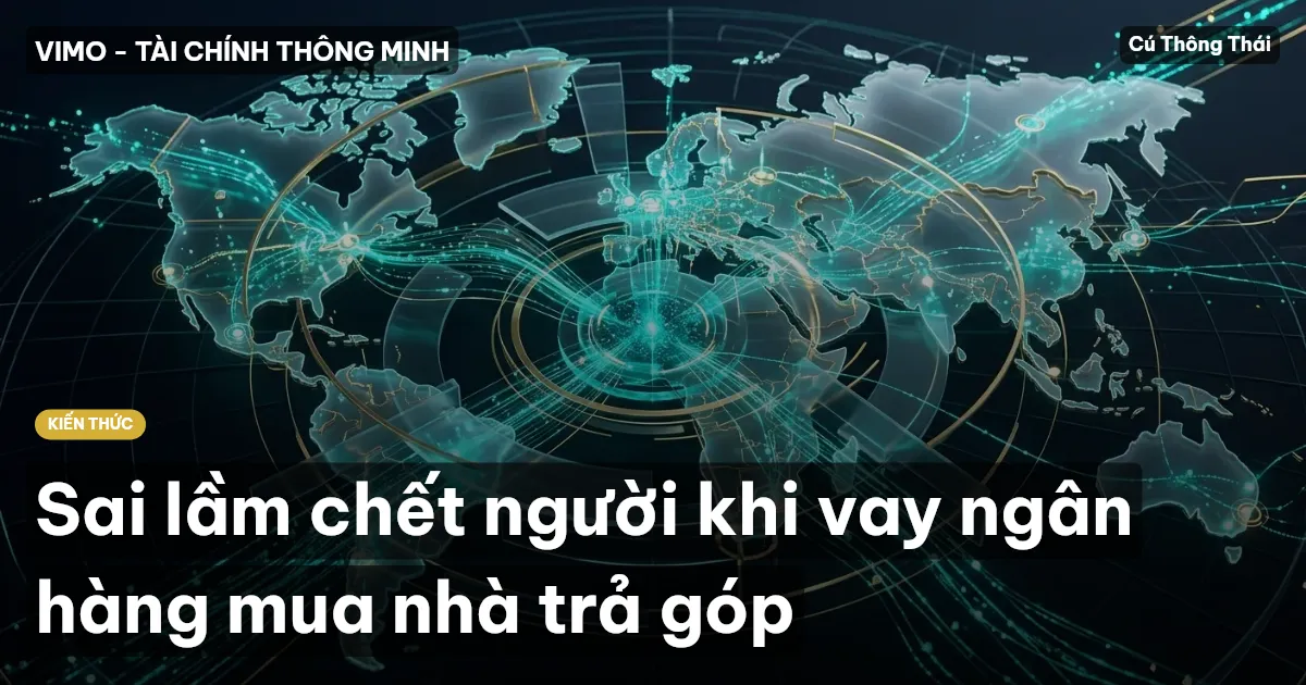 Sai lầm chết người khi vay ngân hàng mua nhà trả góp