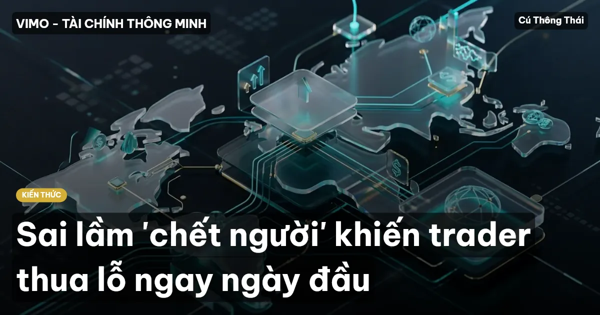 Sai lầm 'chết người' khiến trader thua lỗ ngay ngày đầu