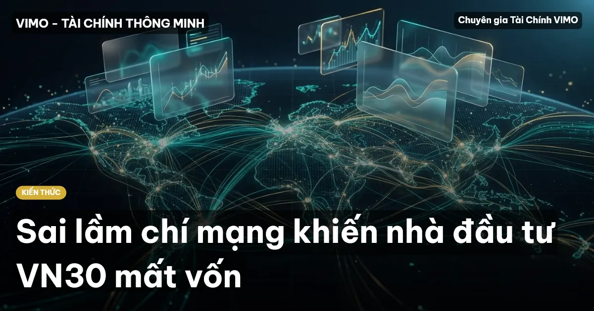 Sai lầm chí mạng khiến nhà đầu tư VN30 mất vốn