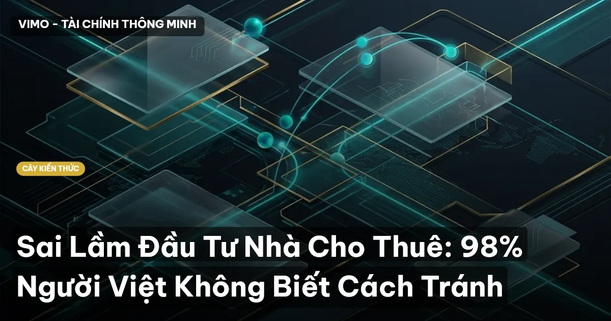 Sai Lầm Đầu Tư Nhà Cho Thuê: 98% Người Việt Không Biết Cách Tránh