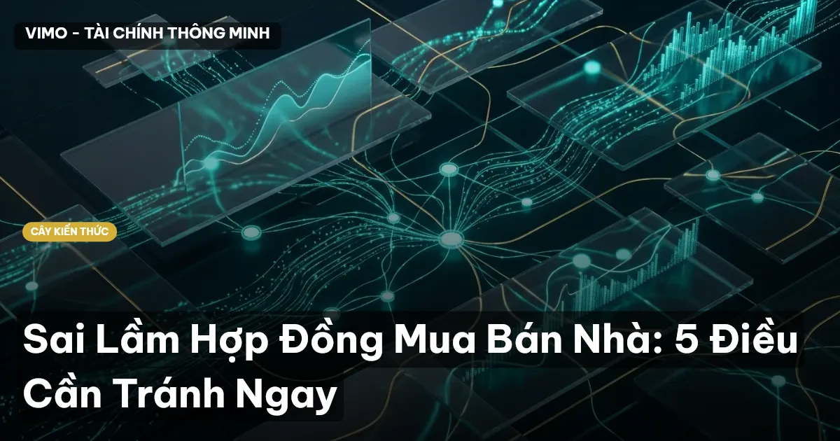 Sai Lầm Hợp Đồng Mua Bán Nhà: 5 Điều Cần Tránh Ngay