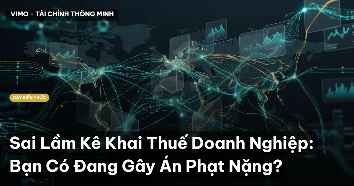 Sai Lầm Kê Khai Thuế Doanh Nghiệp: Bạn Có Đang Gây Án Phạt Nặng?