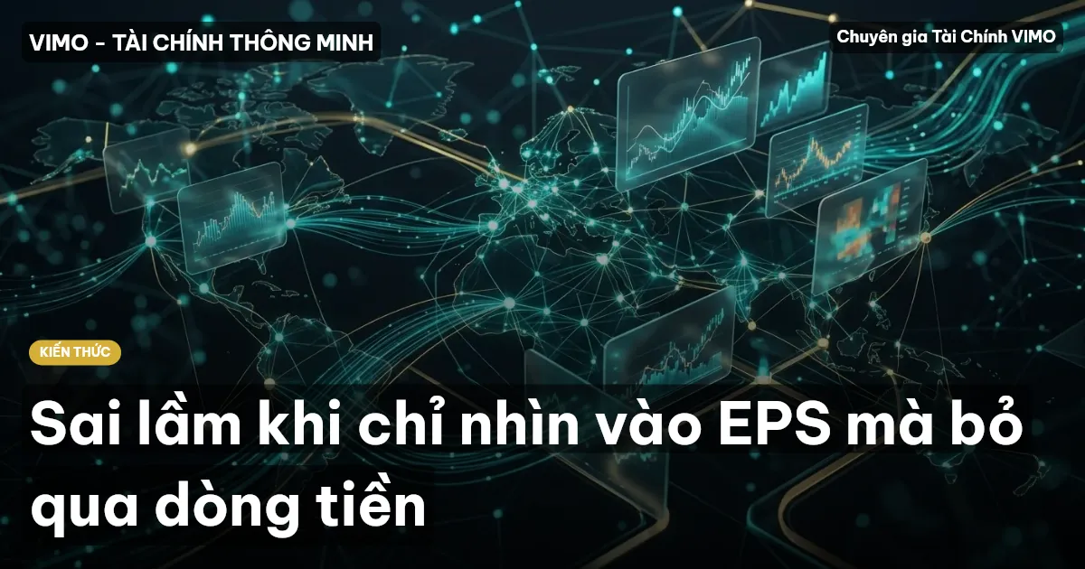 Sai lầm khi chỉ nhìn vào EPS mà bỏ qua dòng tiền