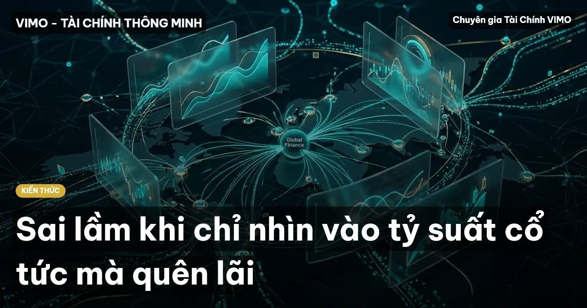 Sai lầm khi chỉ nhìn vào tỷ suất cổ tức mà quên lãi