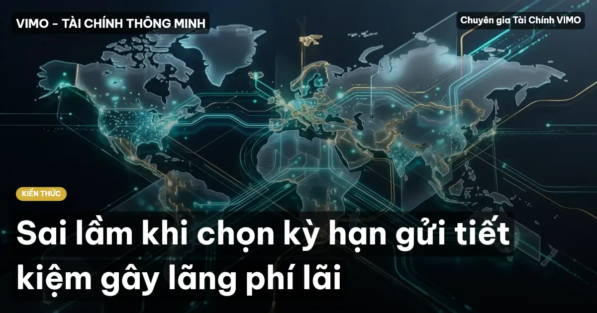 Sai lầm khi chọn kỳ hạn gửi tiết kiệm gây lãng phí lãi