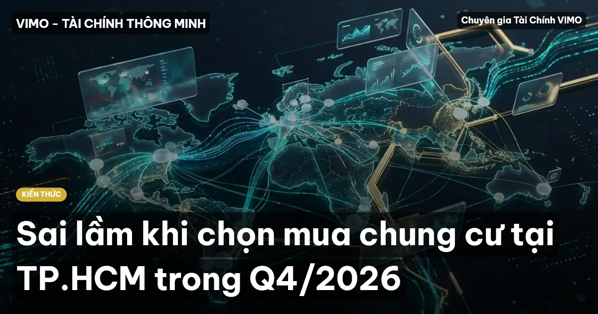 Sai lầm khi chọn mua chung cư tại TP.HCM trong Q4/2026