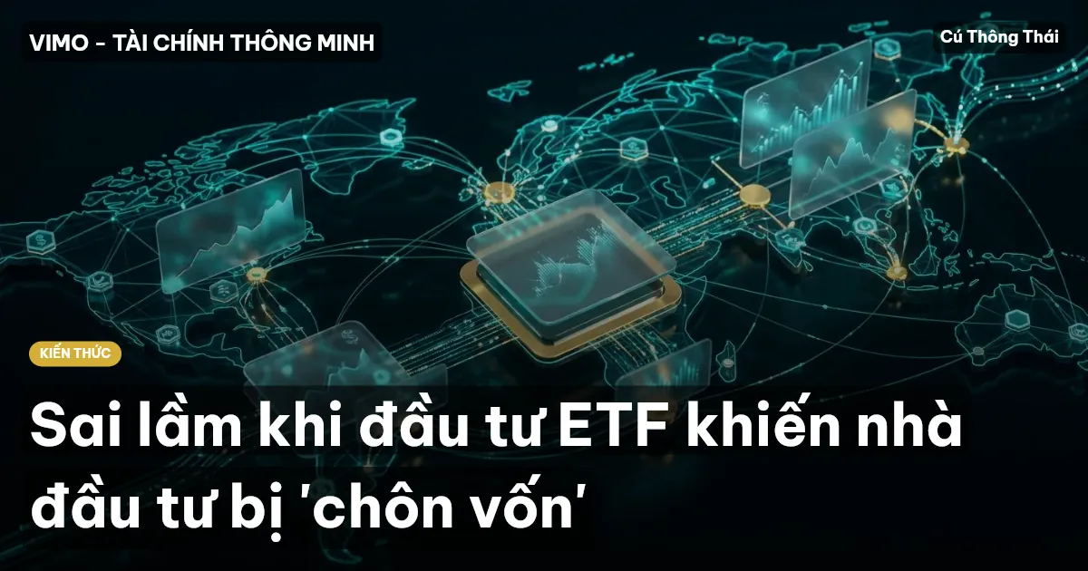 Sai lầm khi đầu tư ETF khiến nhà đầu tư bị 'chôn vốn'