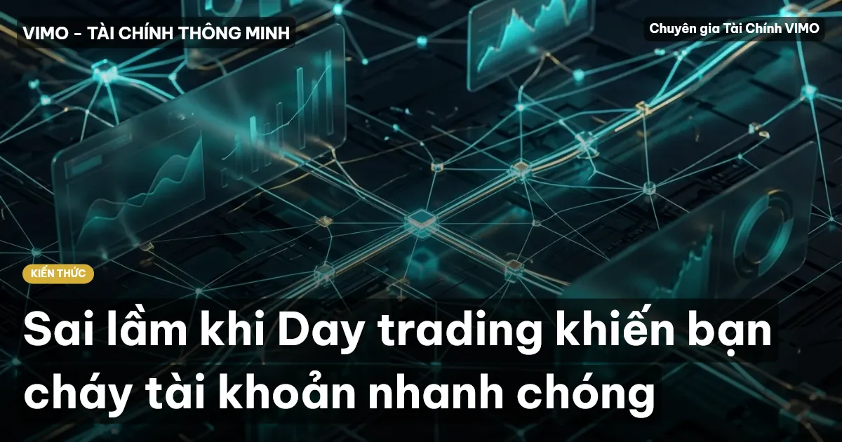 Sai lầm khi Day trading khiến bạn cháy tài khoản nhanh chóng