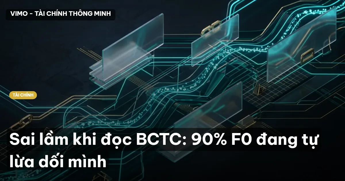 Sai lầm khi đọc BCTC: 90% F0 đang tự lừa dối mình