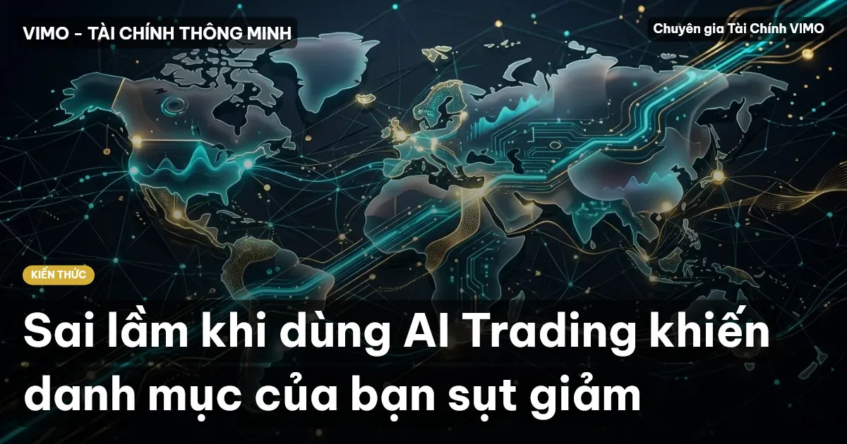 Sai lầm khi dùng AI Trading khiến danh mục của bạn sụt giảm