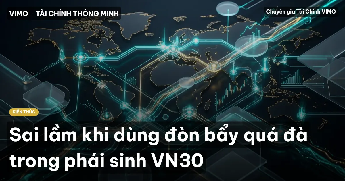 Sai lầm khi dùng đòn bẩy quá đà trong phái sinh VN30