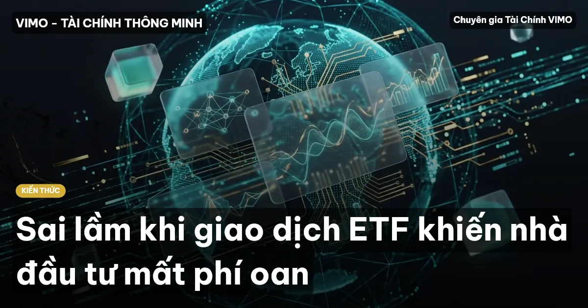 Sai lầm khi giao dịch ETF khiến nhà đầu tư mất phí oan