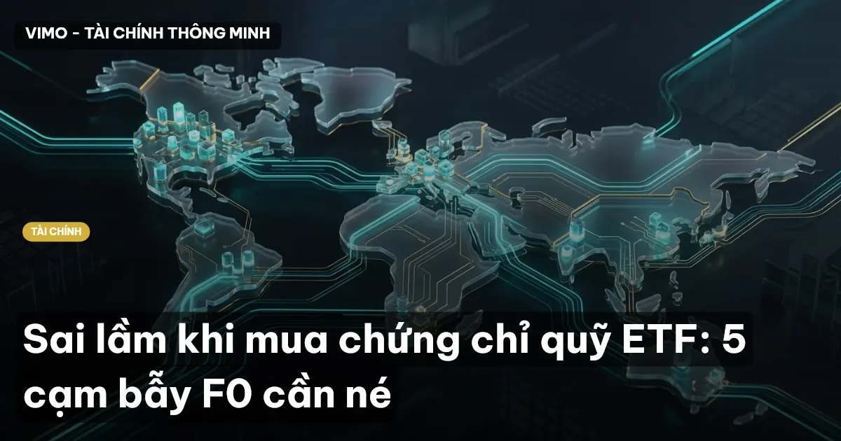 Sai lầm khi mua chứng chỉ quỹ ETF: 5 cạm bẫy F0 cần né
