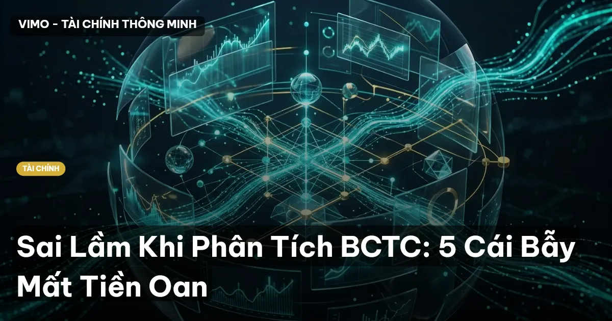 Sai Lầm Khi Phân Tích BCTC: 5 Cái Bẫy Mất Tiền Oan