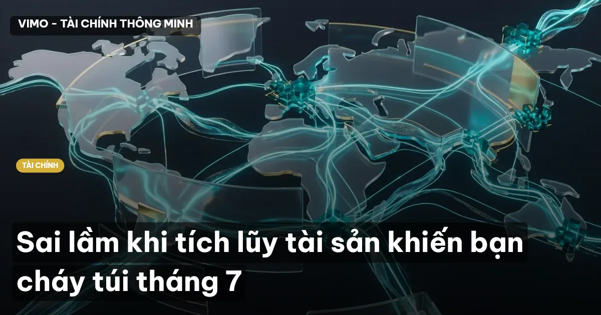 Sai lầm khi tích lũy tài sản khiến bạn cháy túi tháng 7
