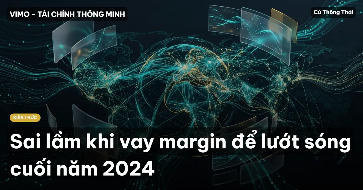 Sai lầm khi vay margin để lướt sóng cuối năm 2024