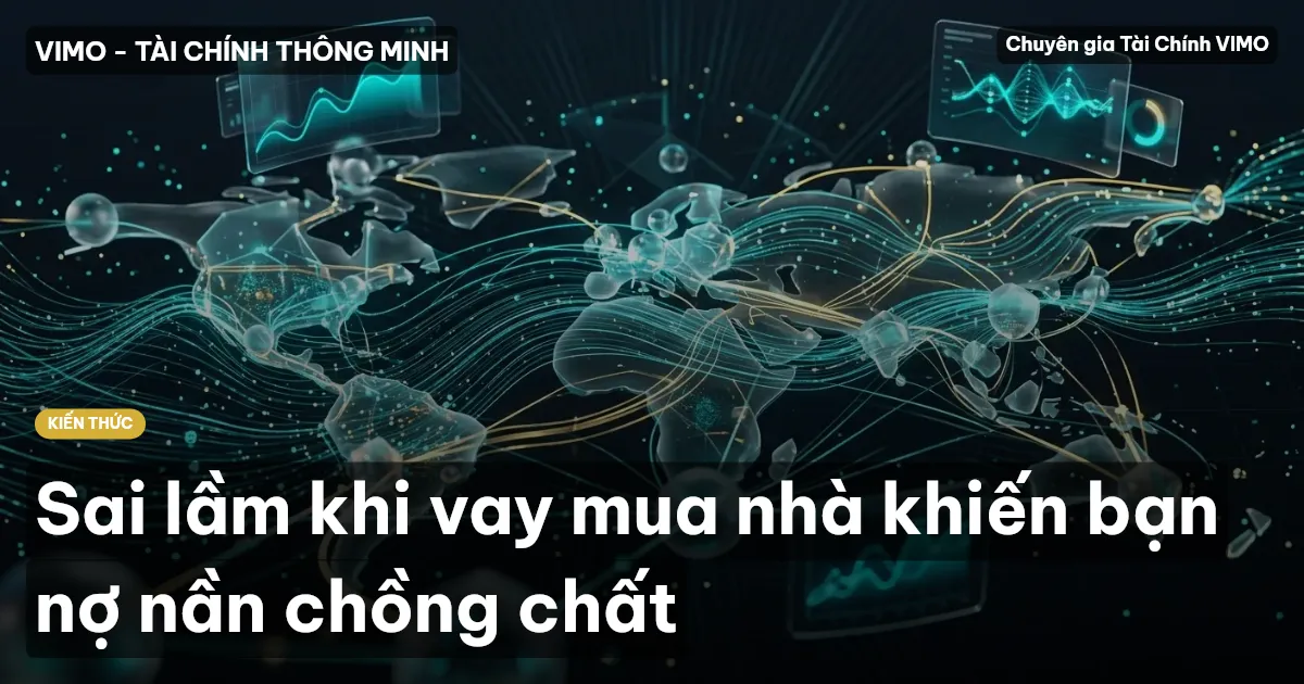 Sai lầm khi vay mua nhà khiến bạn nợ nần chồng chất