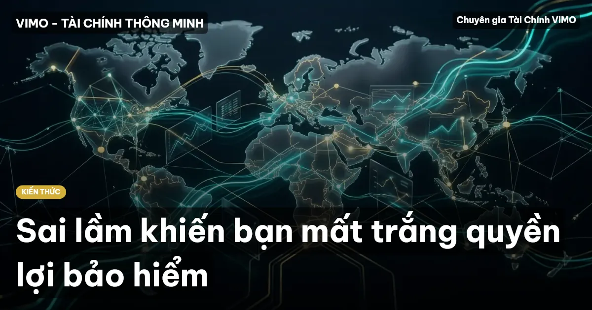 Sai lầm khiến bạn mất trắng quyền lợi bảo hiểm