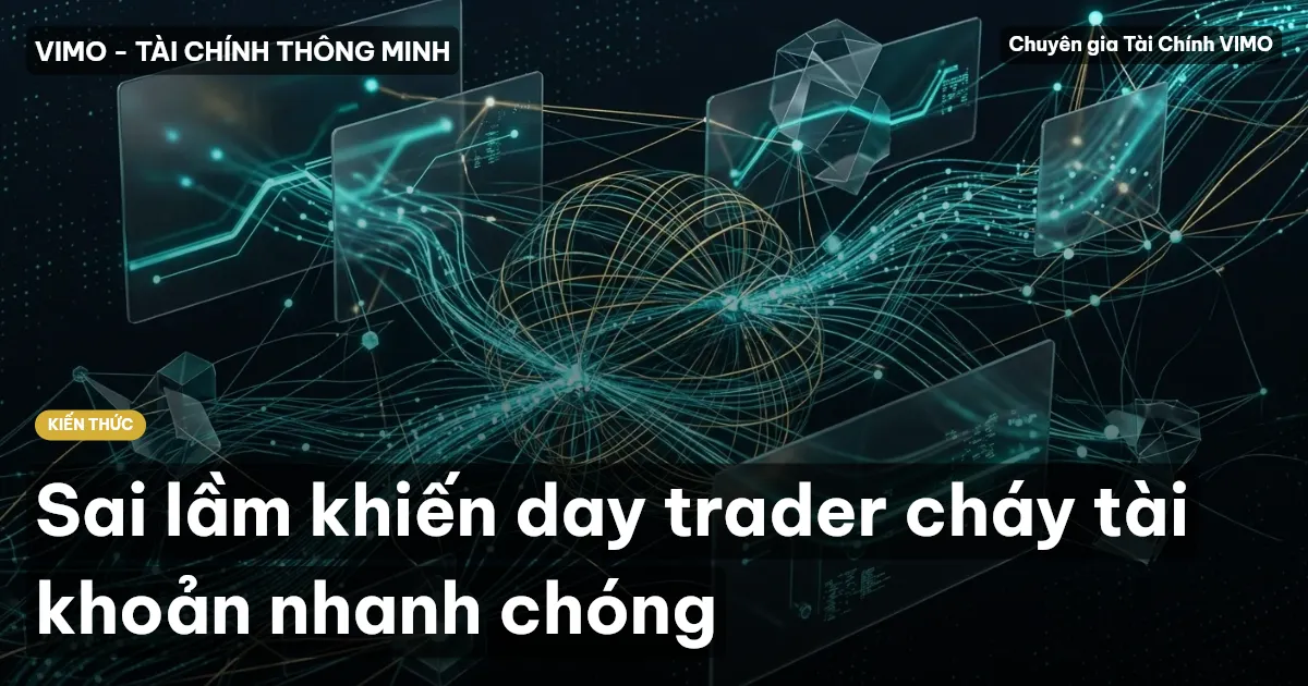 Sai lầm khiến day trader cháy tài khoản nhanh chóng