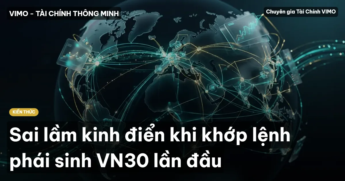Sai lầm kinh điển khi khớp lệnh phái sinh VN30 lần đầu