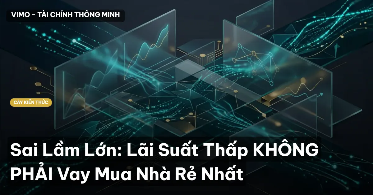 Sai Lầm Lớn: Lãi Suất Thấp KHÔNG PHẢI Vay Mua Nhà Rẻ Nhất
