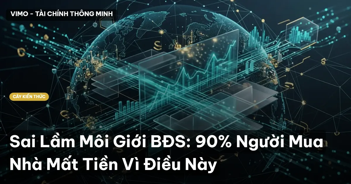 Sai Lầm Môi Giới BĐS: 90% Người Mua Nhà Mất Tiền Vì Điều Này