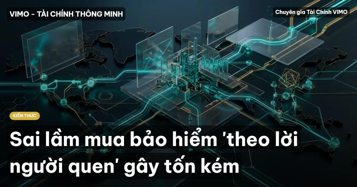 Sai lầm mua bảo hiểm 'theo lời người quen' gây tốn kém