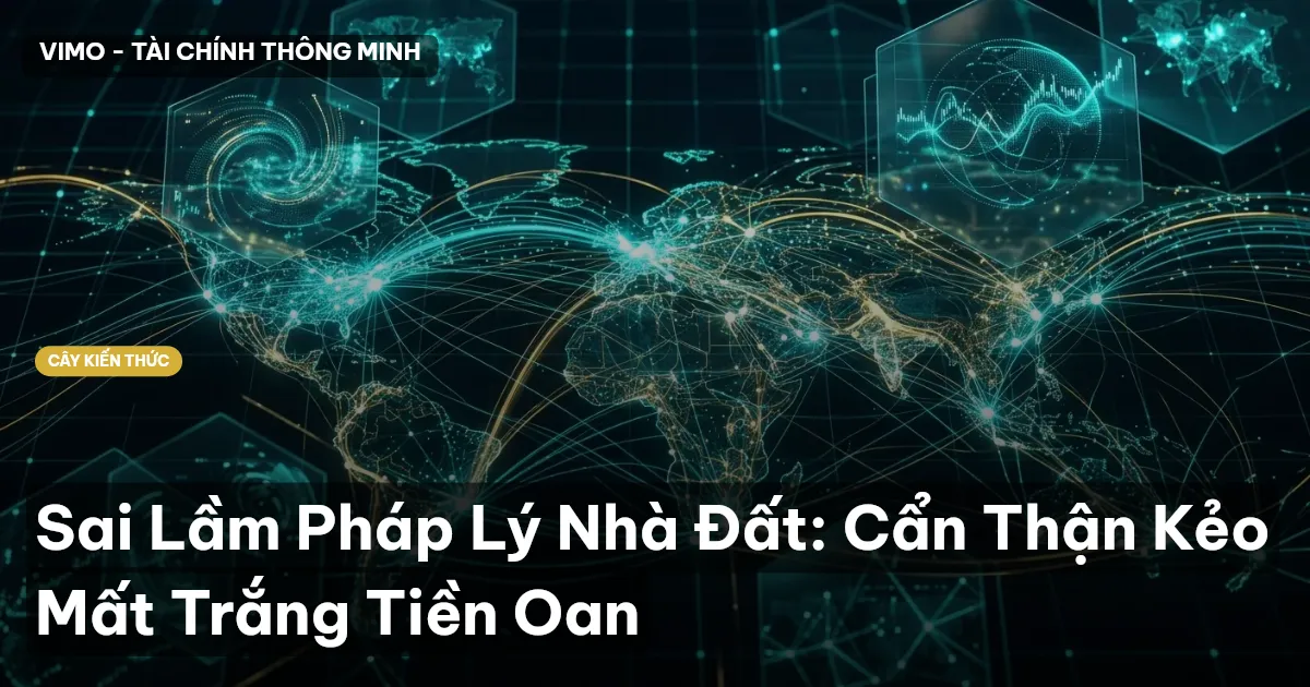 Sai Lầm Pháp Lý Nhà Đất: Cẩn Thận Kẻo Mất Trắng Tiền Oan