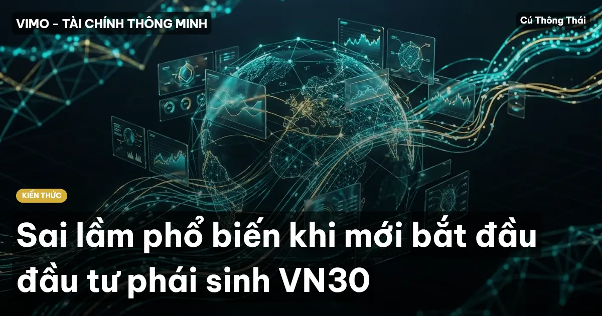 Sai lầm phổ biến khi mới bắt đầu đầu tư phái sinh VN30