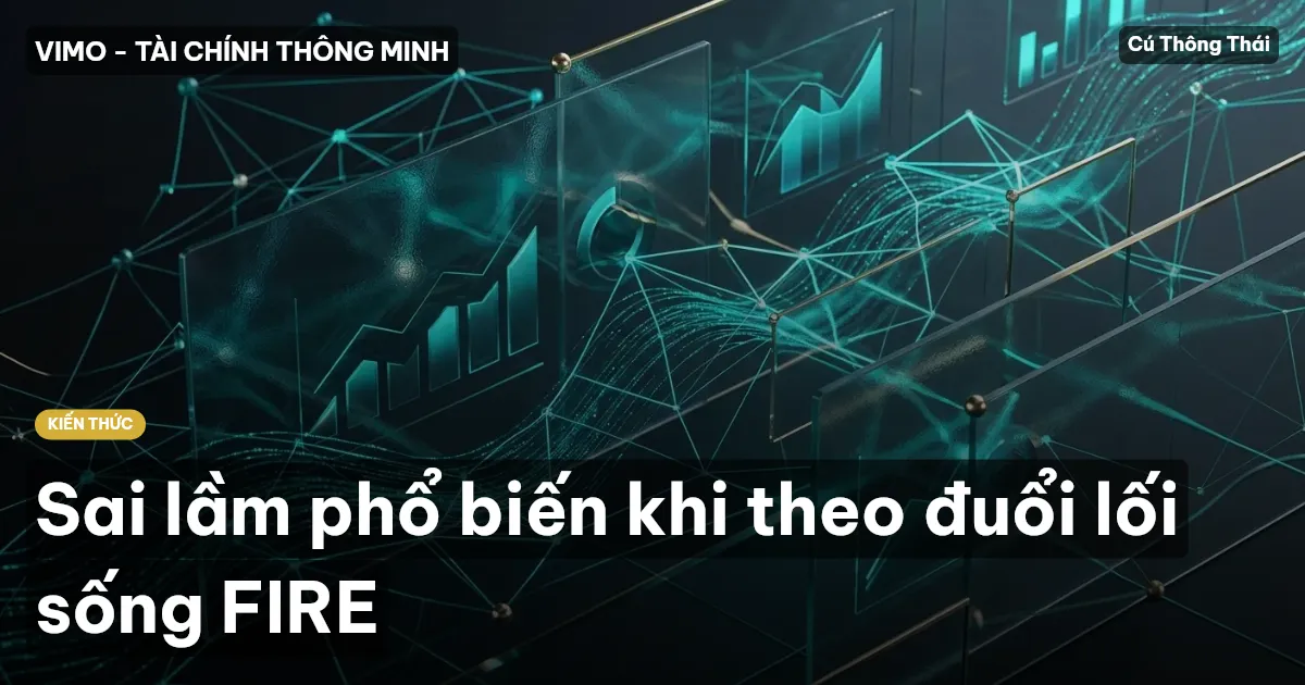 Sai lầm phổ biến khi theo đuổi lối sống FIRE