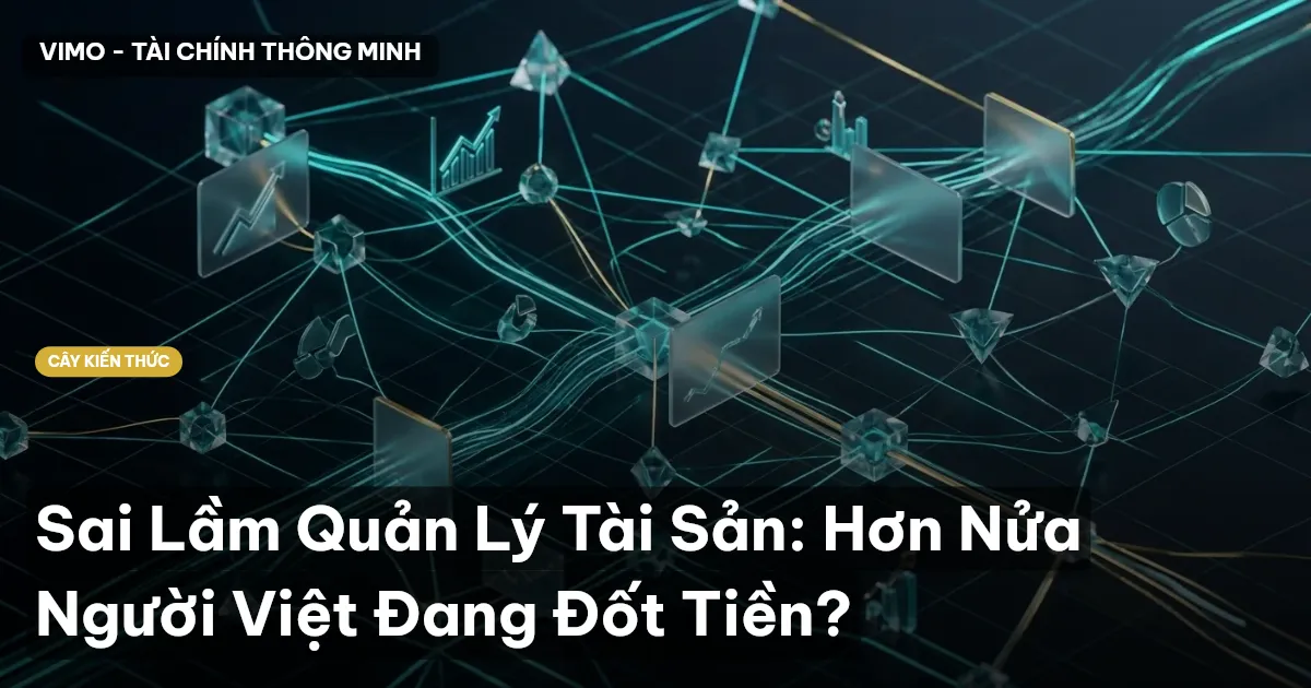 Sai Lầm Quản Lý Tài Sản: Hơn Nửa Người Việt Đang Đốt Tiền?