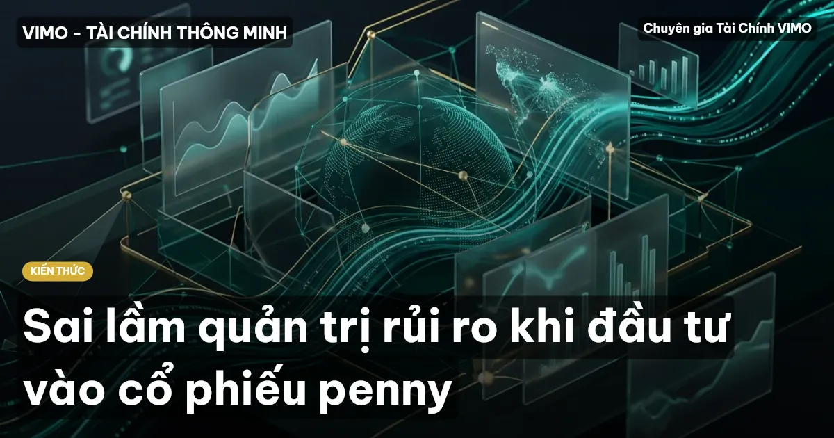 Sai lầm quản trị rủi ro khi đầu tư vào cổ phiếu penny