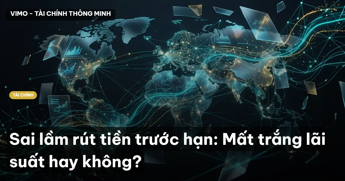 Sai lầm rút tiền trước hạn: Mất trắng lãi suất hay không?