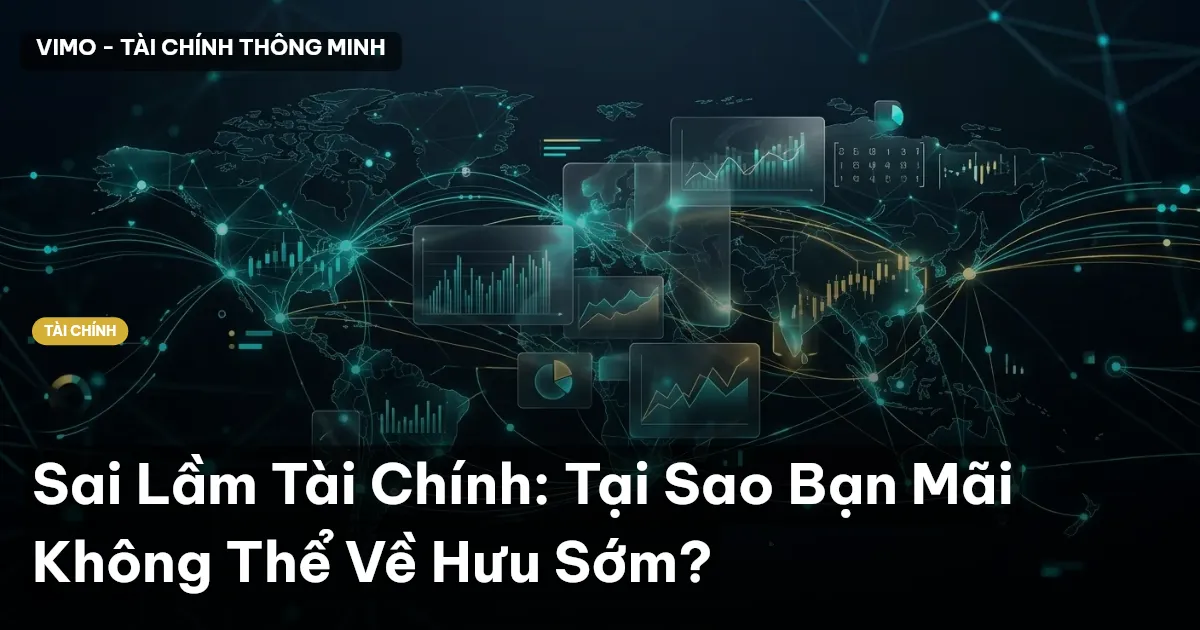 Sai Lầm Tài Chính: Tại Sao Bạn Mãi Không Thể Về Hưu Sớm?