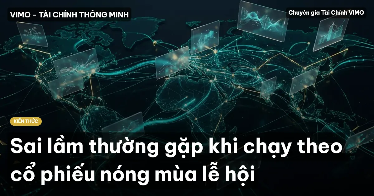 Sai lầm thường gặp khi chạy theo cổ phiếu nóng mùa lễ hội